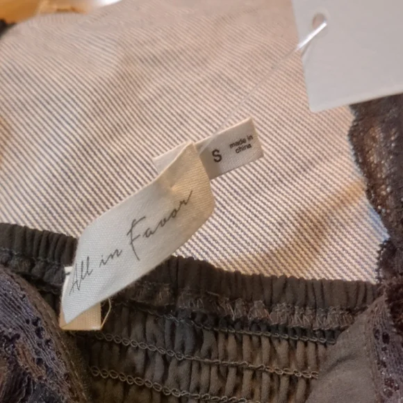 All in Favor Black Lace Camisole - Picture 8 of 9